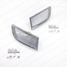New Genuine OEM Toyota MR2 SW20 Front Clearance Lamp Right & Left Clear Lens Set