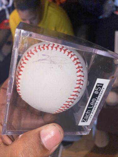 Zach Lee Signed Autographed MLB Baseball Los Angeles Dodgers - Picture 3 of 7