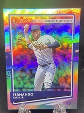 Fernando Tatis 2020 Panini Donruss #83- Silver Holo Foil Parallel #24/41