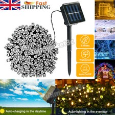 Outdoor Garden Solar Lights Fairy String Light For Party Wedding 100/200/500 LED