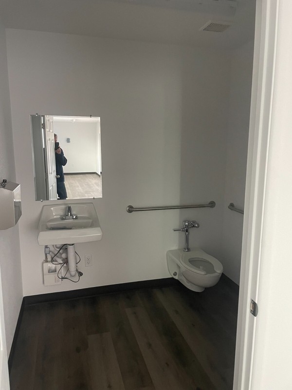 40 ft shipping container office with restroom - thumbnail 7