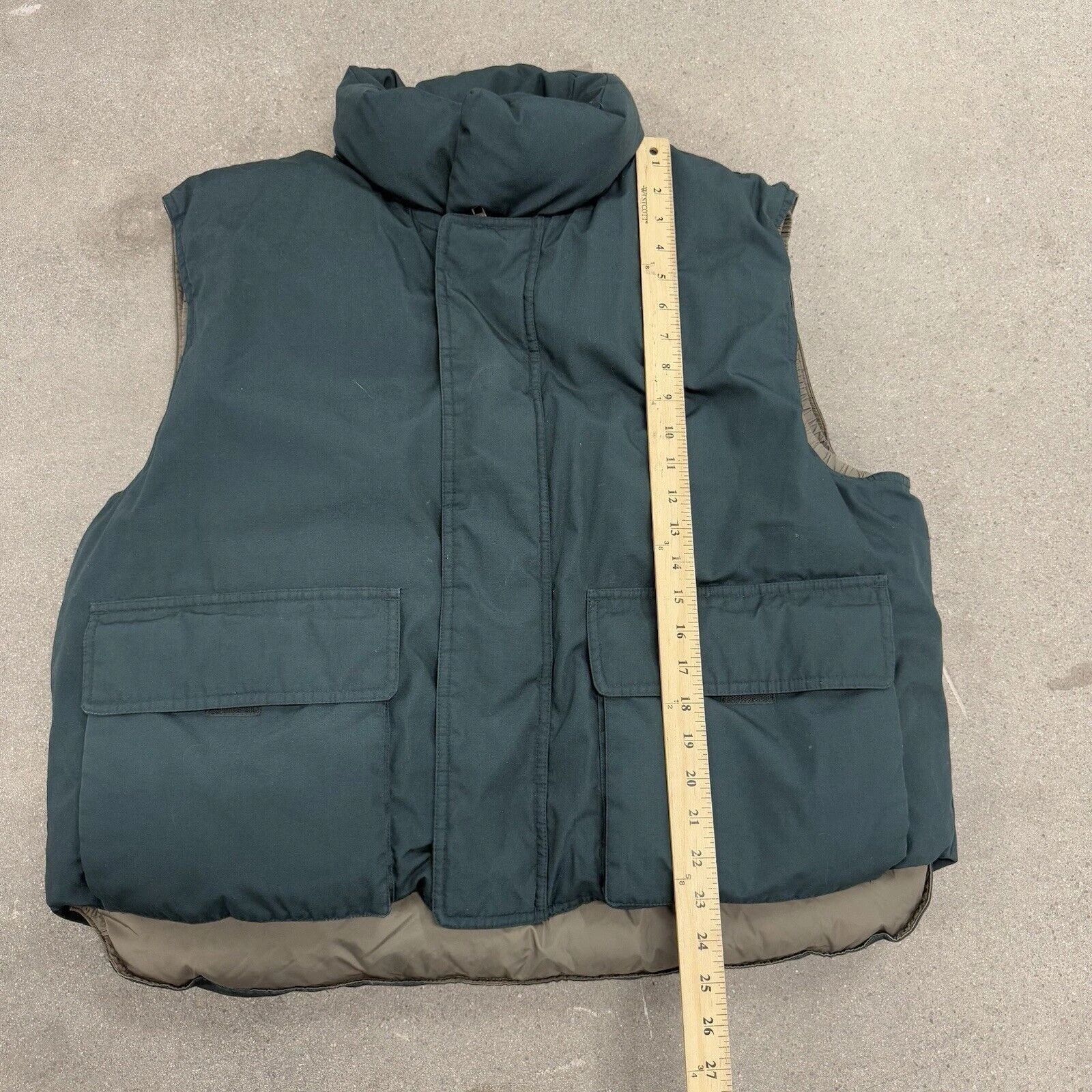 Cabela’s Down Fill Puffer Vest Men's XL Premier Northern Goose Down AZ6