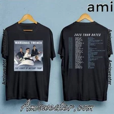 Marianas Trench The Force Of Nature Tour 2025 Dates T-shirt