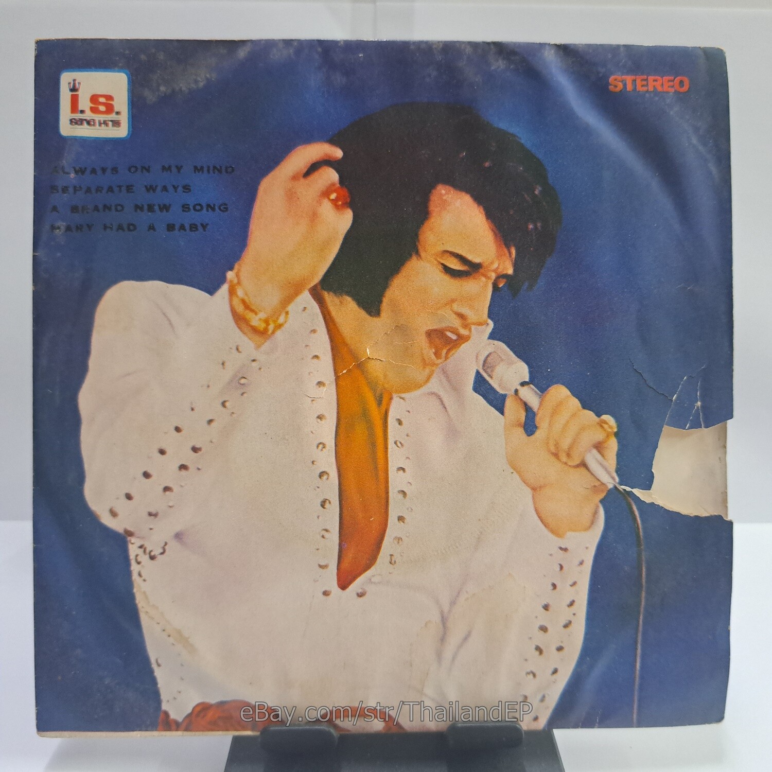 ELVIS PRESLEY /ALWAYS ON MY MIND /CLIFF RICHARD /MARY HOPKIN THAILAND EP 45 THAI