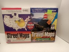 Precision Street Maps USA / Travel Maps USA Twin-Pak PC, 1998, Swift Brand New