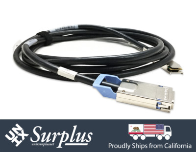 EMC Inifiniband 10Gb 28AWG QSFP to CX4 3-Meter Direct Attach Cable