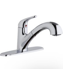 Elkay LW5000CR Everyday 1.5 GPM Single Hole Pull Out Kitchen Faucet Chrome NEW