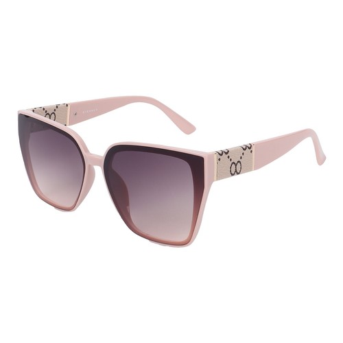 BALENCIAGA BB0095S 013 Cat Eye Pink Silver Grey 53 mm  display picture 2
