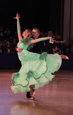 BALLROOM, Smooth Gown, Preowned in Mint Condition SMALL/ MEDIUM