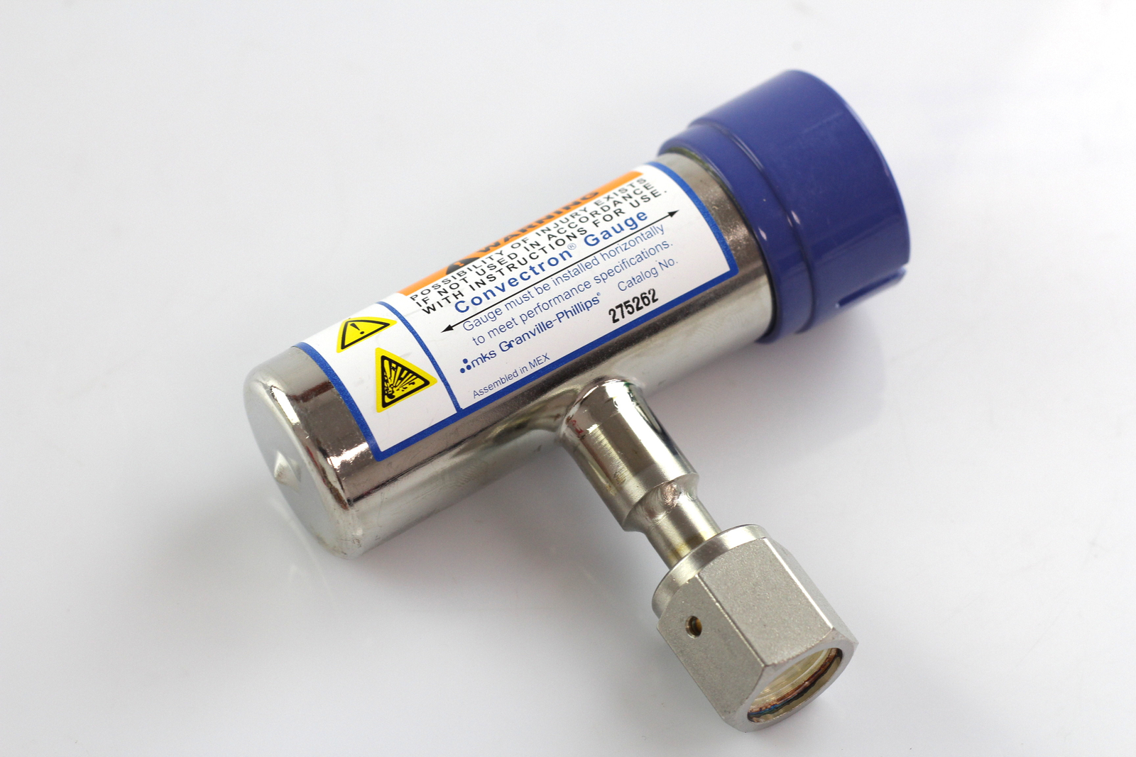 MKS Granville Phillips 275262 Convectron Gauge Pressure Sensor Vacuum