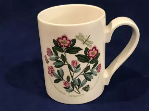 Portmeirion BOTANIC GARDEN COFFEE MUG - RHODODENDRON 1972 - NICE!