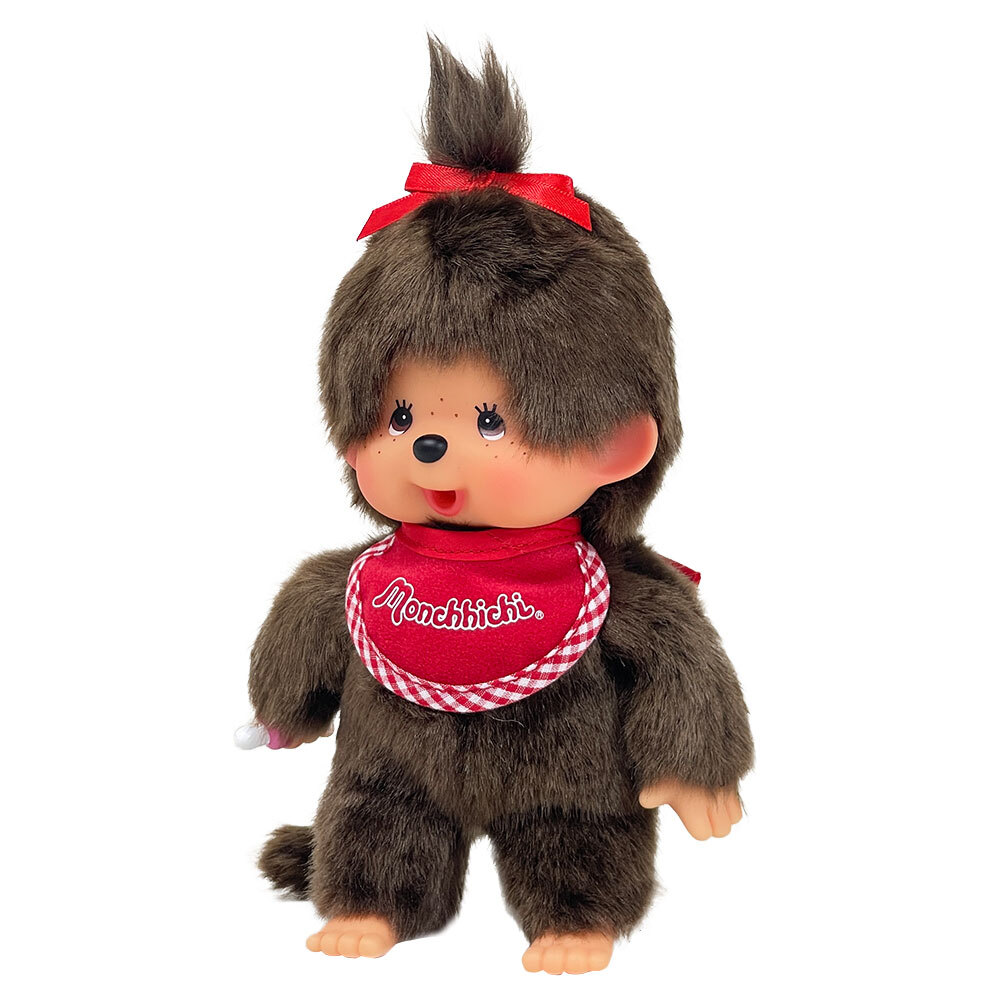 Sekiguchi Monchhichi Premium Standard S Brown Girls Plush Toy F/S