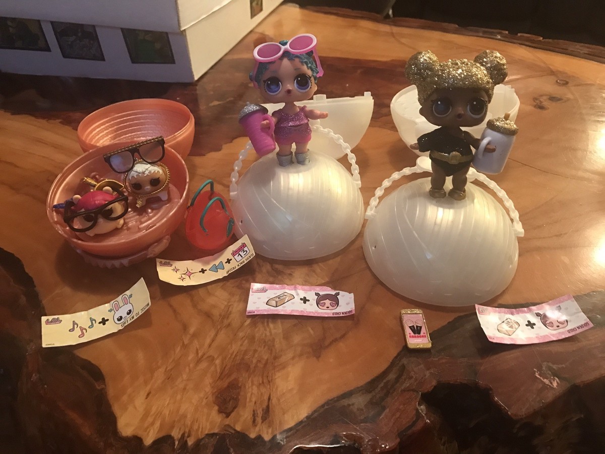 Ultra Rare LOL Surprise Queen Bee Cosmic Queen Hamsters Hammy