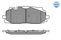 Meyle 025 258 6117 Brake Pad Set, Disc Brake For Audi VW