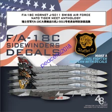 Galaxy 48065 F/A-18C HORNET J-5011 SWISS AIR FORCE NATO TIGER MEET ANTHOLOGY