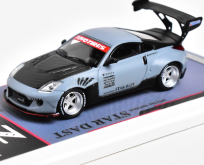 TM 1:64 Scale 350Z Fairlady Racing Sports Widebody Diecast Metal