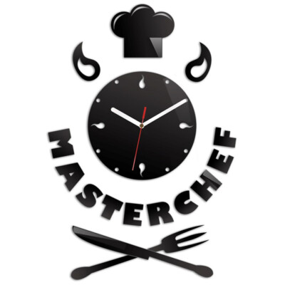 5902838310441 ZEGAR ŚCIENNY MASTER CHEF MODERN CLOCK