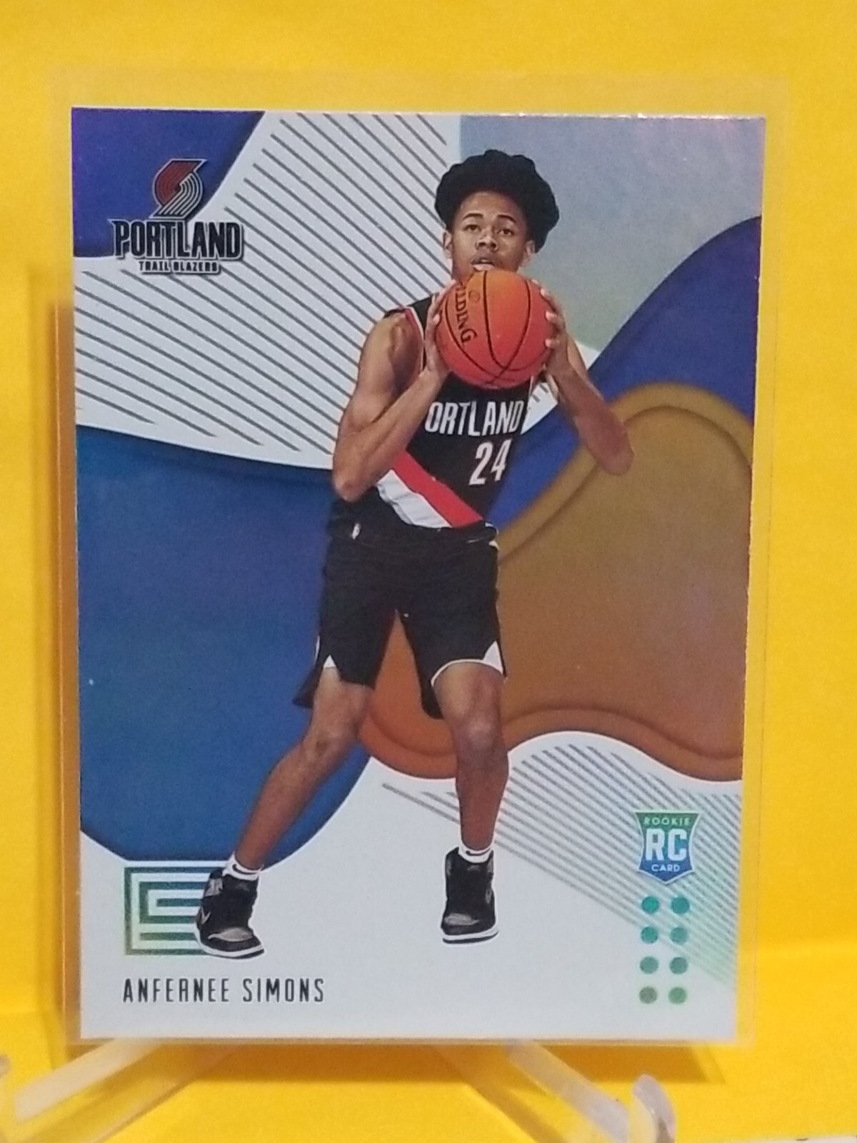 2018-19 Panini Status Blue Rookie #190 Anfernee Simons