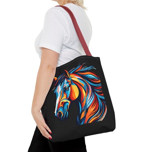 Abstract Horse 2 Tote Bag (AOP) - Picture 59 of 66