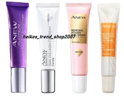 Avon Anew Augencreme zur Wahl gegen Augenschatten, Fältchen, glättend, pflegend