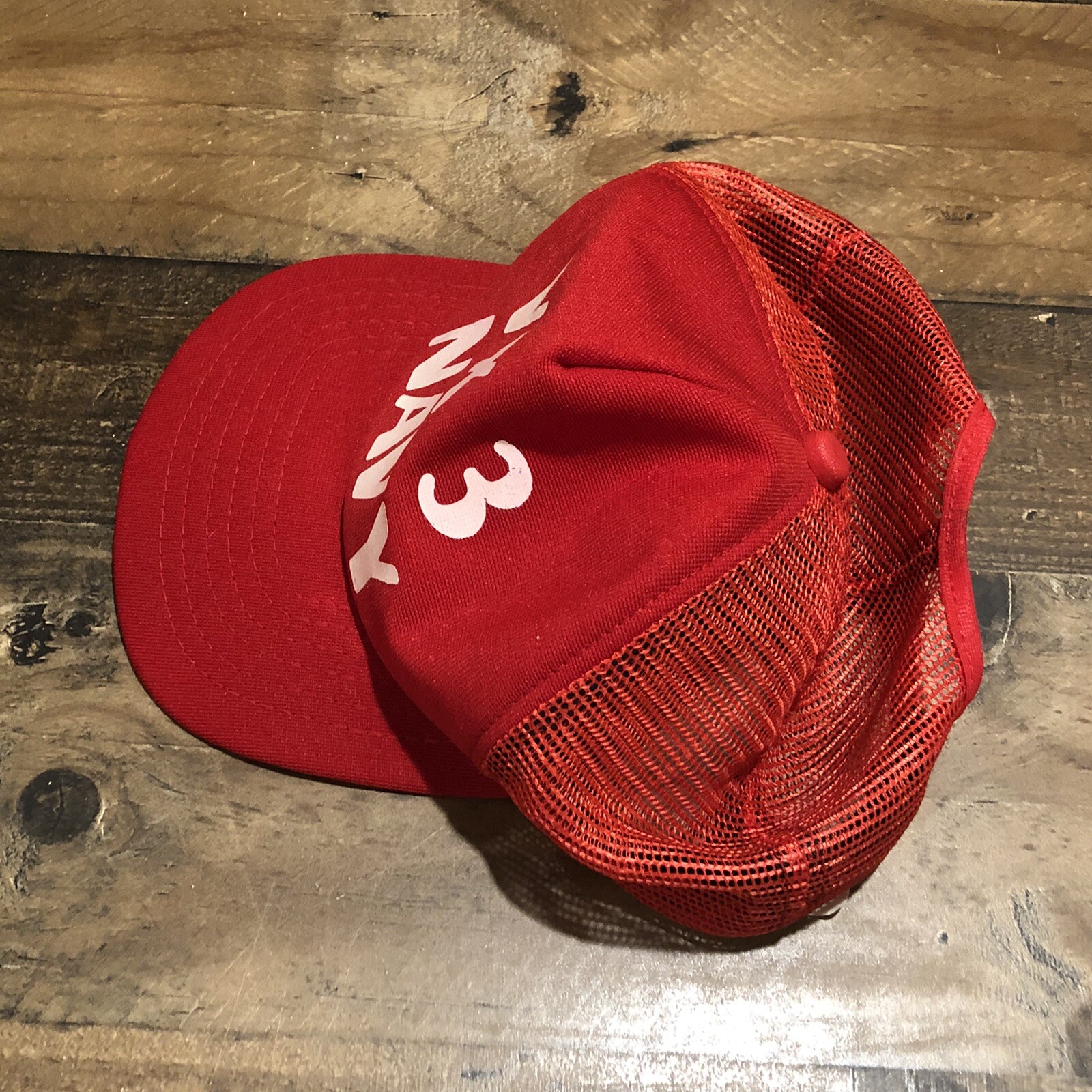Vintage VX 3 Navy Hat Snapback Trucker Cap New Era Made In USA Please vintage-vx-3-navy-hat-snapback-trucker-cap-new-era-made-in-usa-please