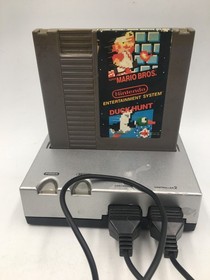 Yobo NES FC Game Console OT-8008 Gray 1 Mario Bros Duck Hunt Game 2 Controllers