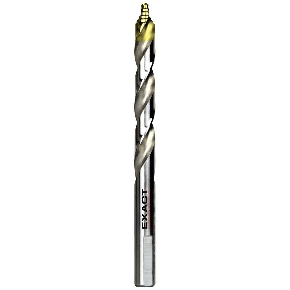 Foret hélicoïdal 6 mm à pointe étagée StepTip pour trous nets sans bavure HSS TIN-TIP