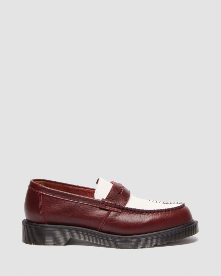 Dr.Martens Penton Burgundy White Brown 40635600 Men's Size image 4
