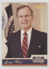 2008 Donruss Americana II Retail Gold Proof 108/250 George HW Bush #189 0ad