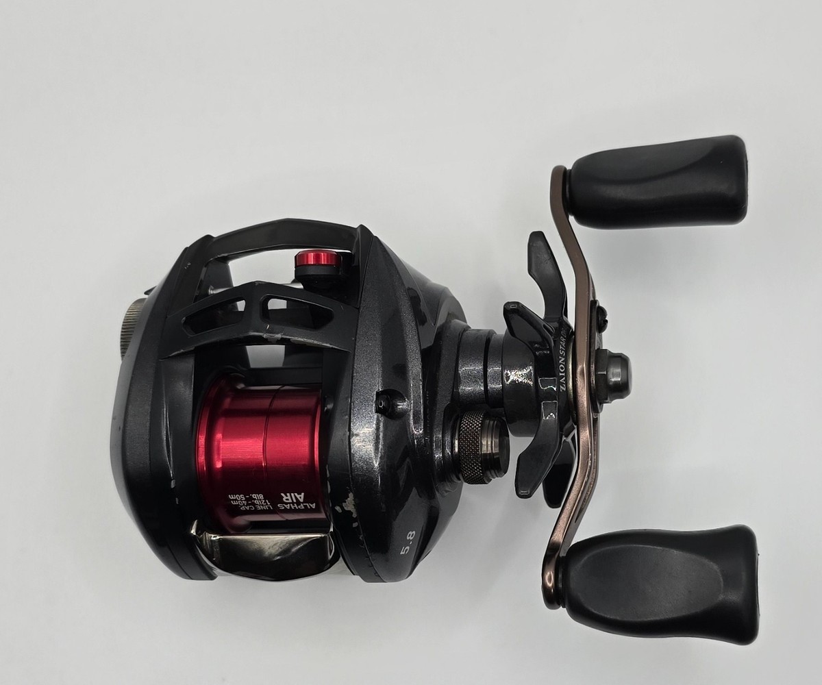 Daiwa Alphas Air 5.8R Baitcast Reel Right Hand from Japan | eBay