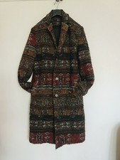 ZARA UOMO Cappotto Giacca Shabisheek Tartan Misto Lana Retrò Hobo Made In Italy S/36