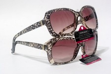 Two Pair, foster grant Women  s Sunglasses New UN0322 45947 100 UVA/UVB C117