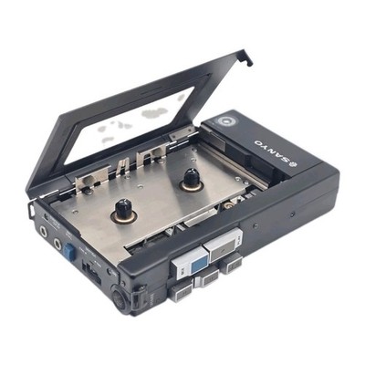 Sanyo M5550 AMSS Stereo Walkman Kassettenspieler | Defekt | Für Bastler / K8