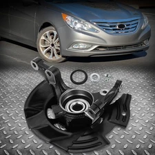 Front Right Side Steering Knuckle & Wheel Hub Bearing for 11-13 Hyundai Sonata