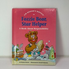Jim Hensons Muppets Fozzie Bear Star Helper A Book About Responsibility 1982