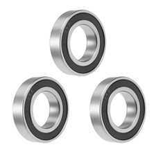 6006-2RS Deep Groove Ball Bearing 30x55x13mm Double Sealed Chrome Bearings 3pcs