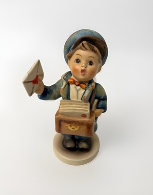 ''Postman'' Goebel Hummel Mailman Figurine #119 - Little Boy With Letter!