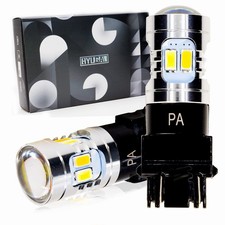 HYUGA Switchback LED Bulbs White Amber Dual Color 3157 3155 3457 4157 Switchb...