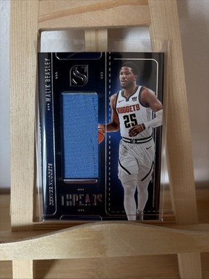 2024-25 Panini Silhouette - Threads Malik Beasley #THR - MKB Patch Game Worn