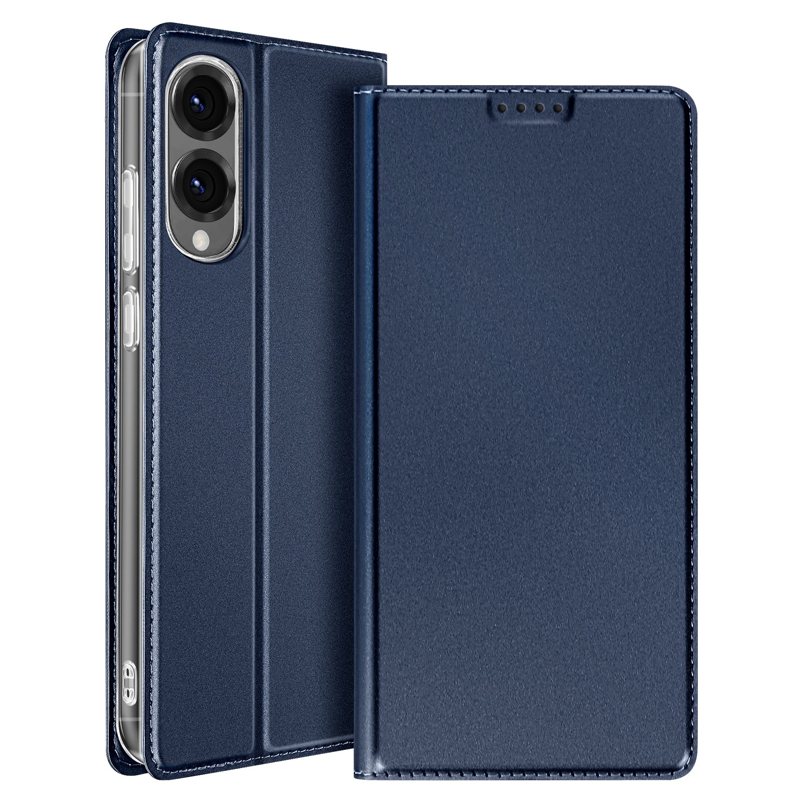 Coque Galaxy S25 Edge Dux Ducis Protection Intégrale et Support Rabattable