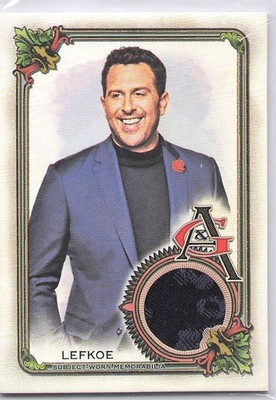 2023 Topps Allen & Ginter #AGRA-AL Adam Lefkoe Allen & Ginter Full Relics A