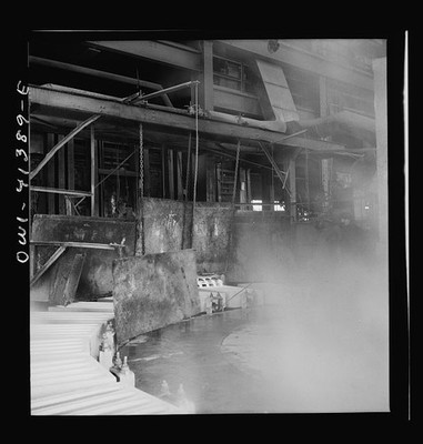 El Paso Texas Phelps Dodge Copper Refining Plant 1942 Copper Ingots Casting