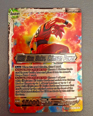 SSG Son Goku, Crimson Power BT28-105 UC Foil Leader - Prismatic Clash - M/NM