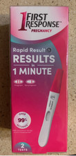 2/28 First Response Rapid Result Pregnancy Test, 2 Pack FAST SHIPPING