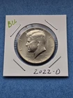 2022-D Kennedy Half Dollar ~Brillant Uncirculated (BU) US Coin Clad