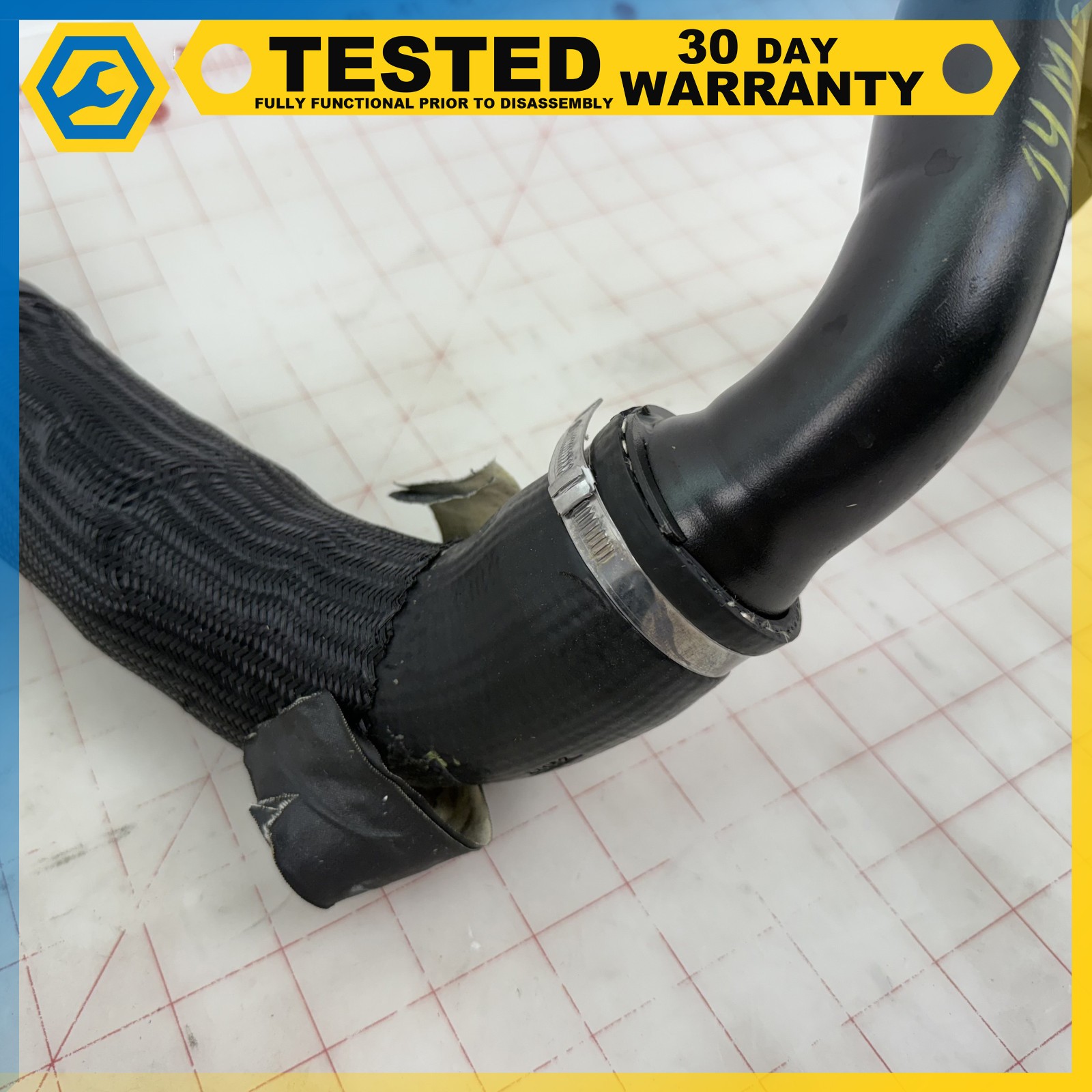 14-17 MASERATI GHIBLI 3.0L RIGHT PASSENGER SIDE INTERCOOLER HOSE TUBE PIPE OEM