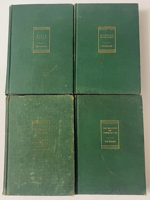 #ad Charles Dickens Illustrated Works 4 Vol Hardcover Set Walter J Black $67.99