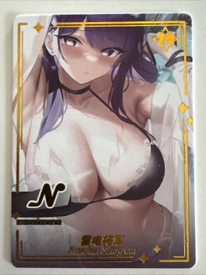 RAIDEN SHOGUN N N-29 Genki Parade Goddess Story Anime Collectible Card