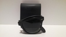 VINTAGE B&L RAY BAN WAYFARER II FOLDING MATTE BLACK W0871 Made in France