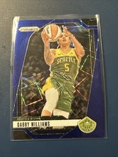 2024-25 WNBA Prizm Gabby Williams # 55 Blue Velocity Prizm SP Seattle Storm